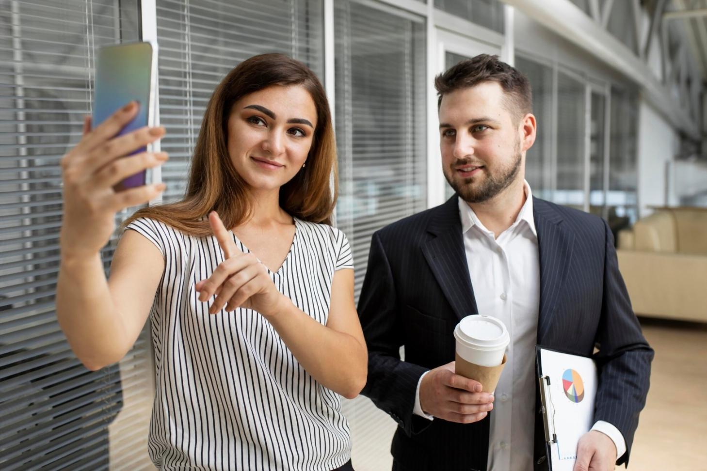 Financial professional analyzing market trends on computer