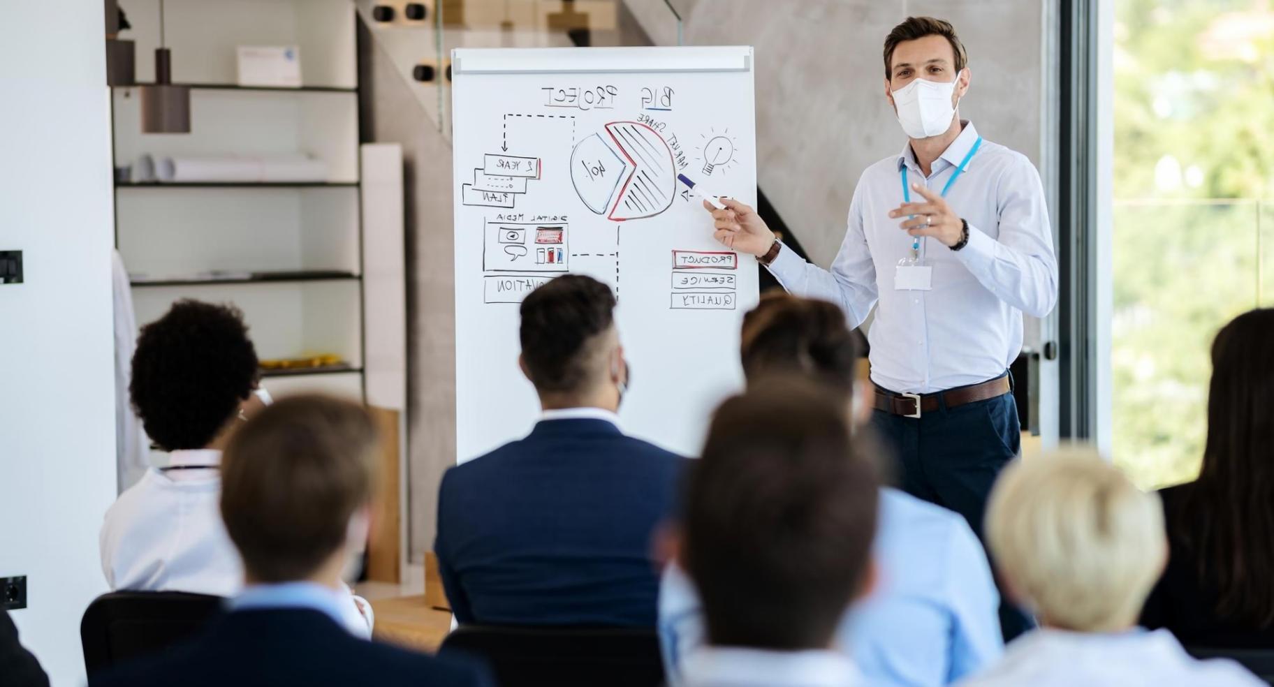 Financial data analysis workspace showing charts and trend indicators